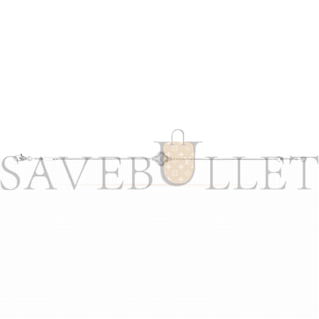 VAN CLEEF ARPELS SWEET ALHAMBRA BRACELET, 1 MOTIF - WHITE GOLD, DIAMOND  VCARO85600